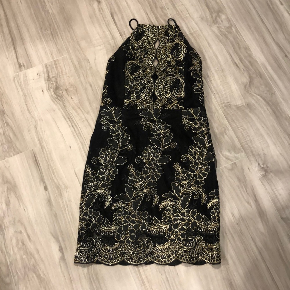 She + sky dress M